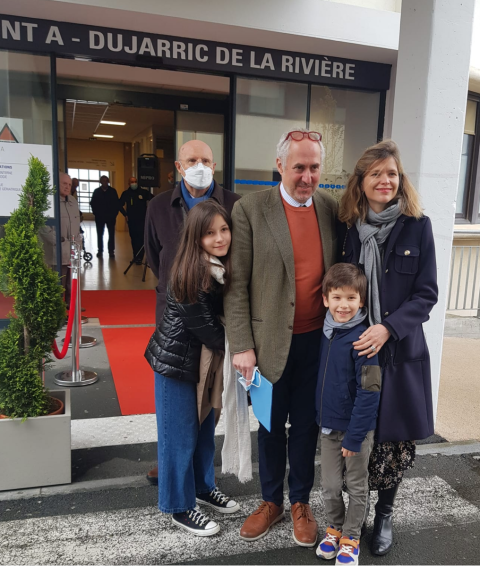 Famille de René Dujarric de la Rivière